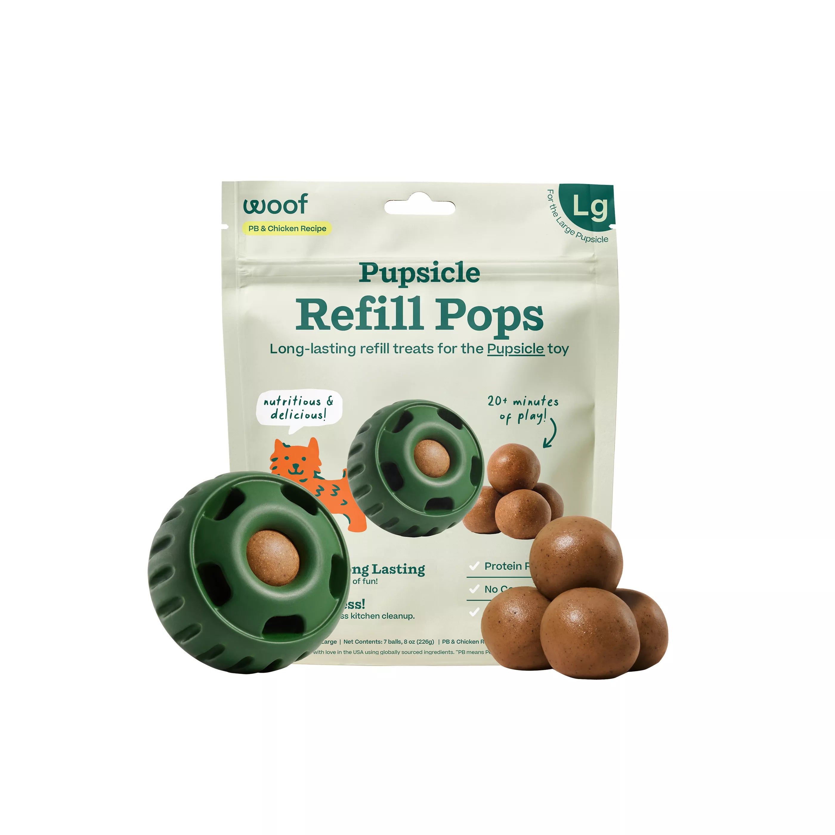 Calming Treat Pops Large 7Pk (8oz)